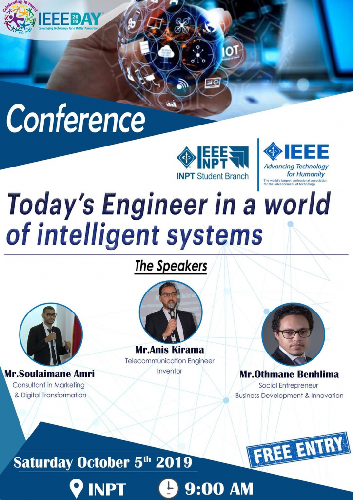 IEEE day INPT conference poster